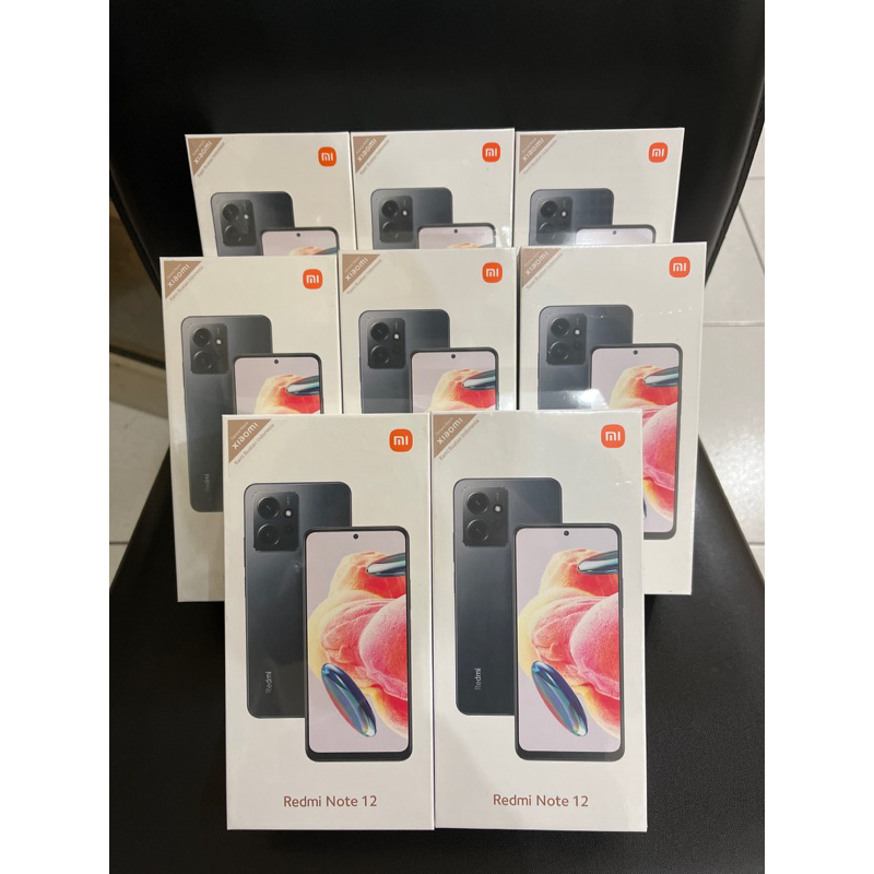 Redmi Note 12 [4G] 4GB+128GB 6GB+128GB Garansi Resmi Xiaomi 1 Tahun