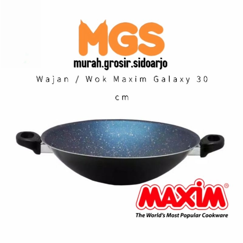 WAJAN ANTI LENGKET TEFLON MAXIM GALAXY TERMURAH