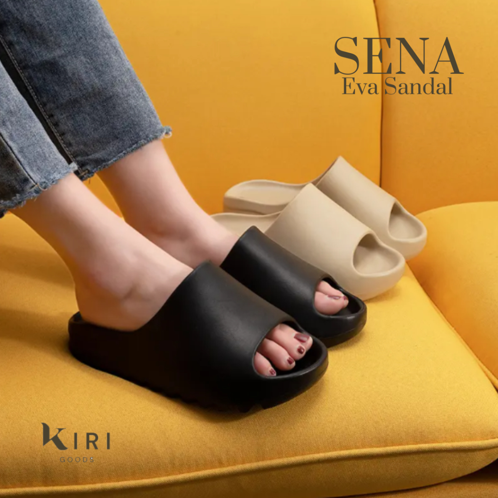 《KIRI》SENA Sandal Eva Premium Sendal Rumah Bantal Empuk Indoor Outdoor Sandal Anti Slip Unisex