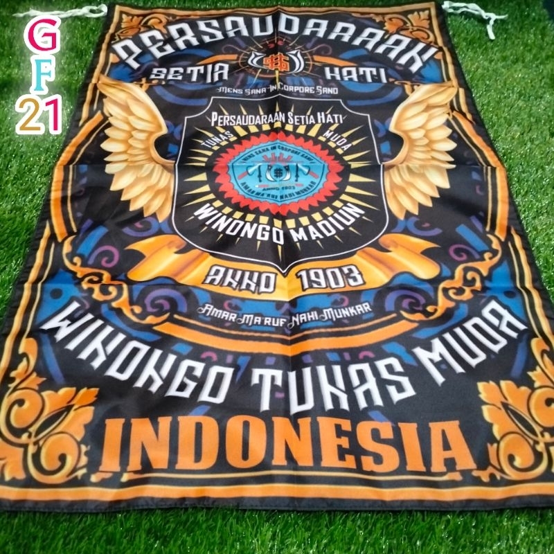 Bendera full printing PERSAUDARAAN SETIA HATI WINONGO TUNAS MUDA