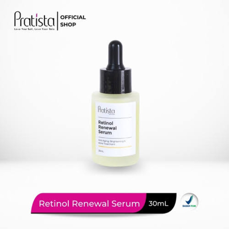 BISA COD - Pratista Retinol Renewal Serum | Serum Pencerah Wajah