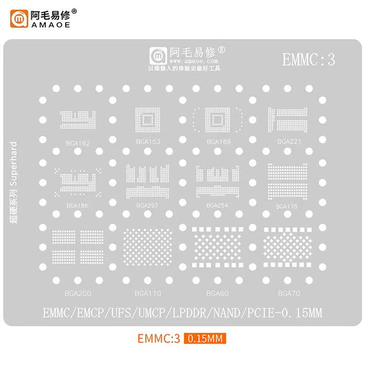 PLAT BGA AMAOE EMMC3