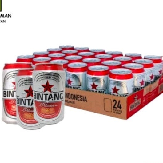 

Bintang 320ml Can isi 24 pcs (1 karton)