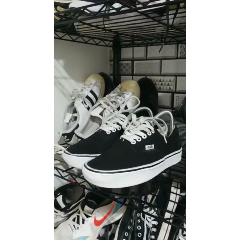 Sepatu Sneakers Vans Comfycush Era Black Size 39 Second Branded Original