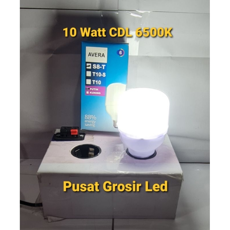 Lampu Led Murah 10 Watt 10w Kapsul Cahaya Super Terang