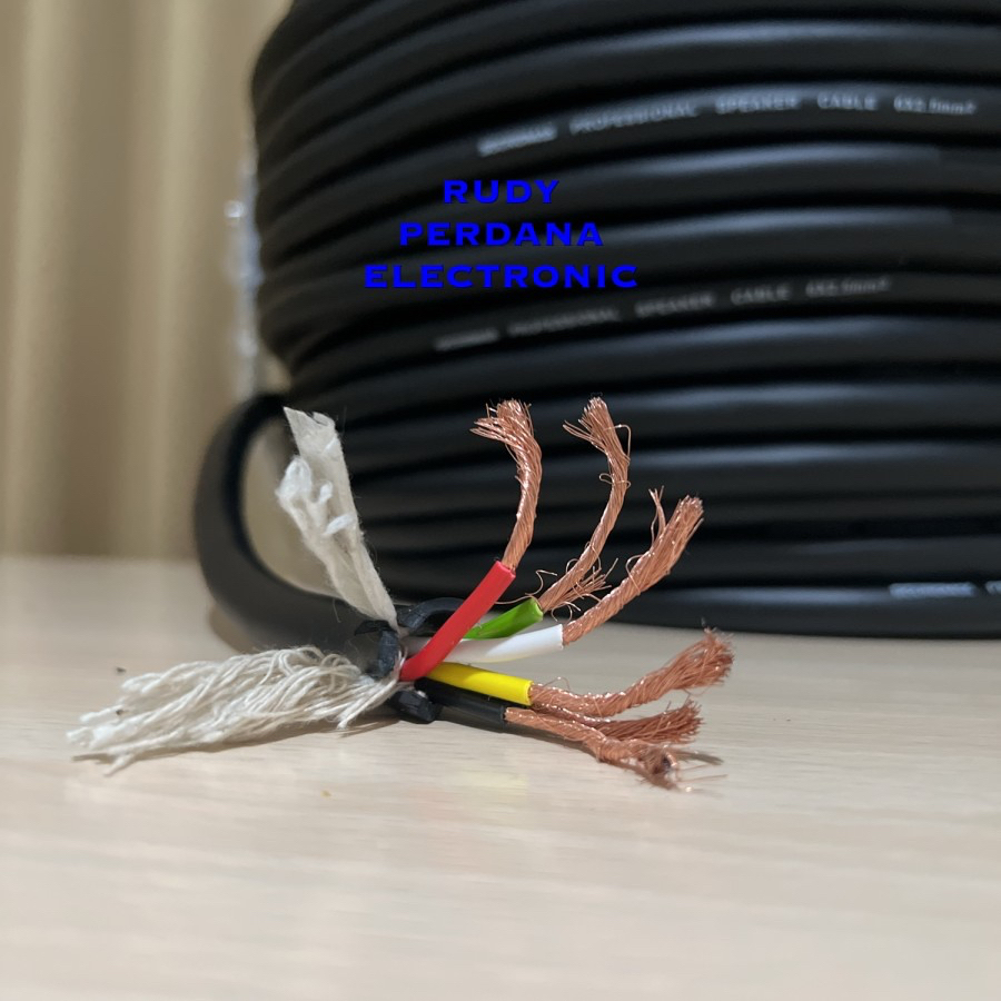KABEL AUDIO SPEAKER SOUND LISTRIK SERABUT ISI 6 2.5 MM SOUNDMAX 6x2.5