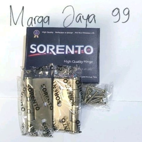 Engsel Sorento 3" / Engsel Pintu Sorento 3 inch / Engsel Jendela Sorento 3 inch