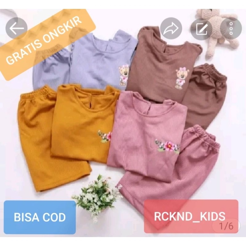 SETELAN ANAK PEREMPUAN UMUR 1-6 TAHUN/BAJU ANAK LUCU/BAJU ANAK IMPORT/STELAN ANAK UMUR 2-3 TAHUN/BAJ