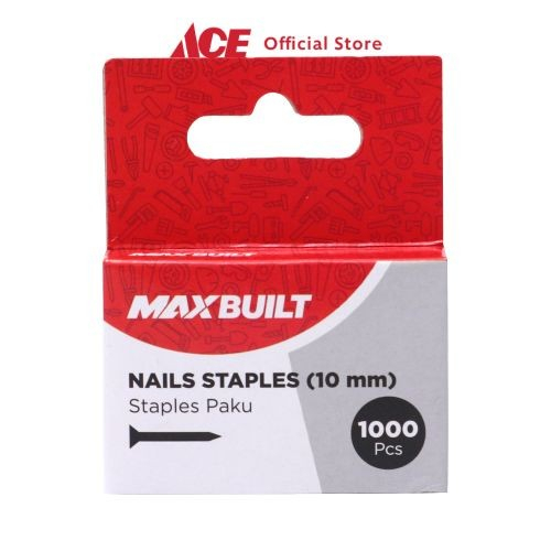 

Maxb Isi Ulang Staples Tipe Nail Paku 10mm Refill Heavy Duty Stapler Isi 1000pcs