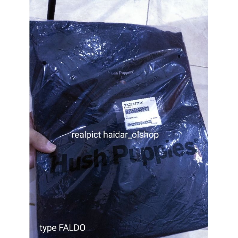 Original Hush Puppies Kaos Polo shirt Pria Tako Faldo Tango Ready