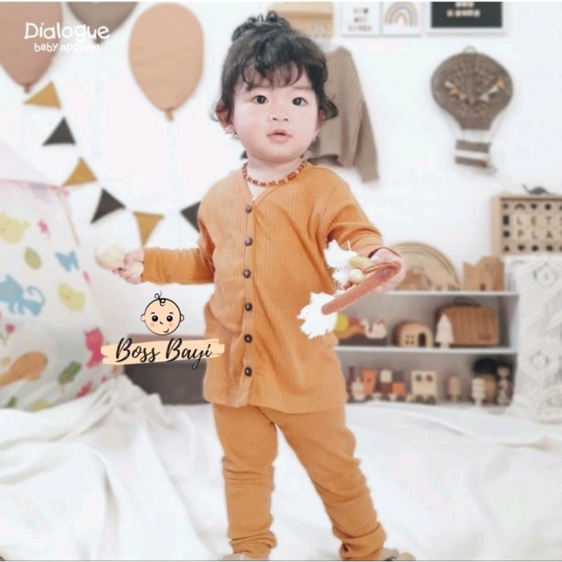 DIALOGUE BABY - 1 Set Cardigan DFB0106 DFB0107 / Setelan Cardigan Anak