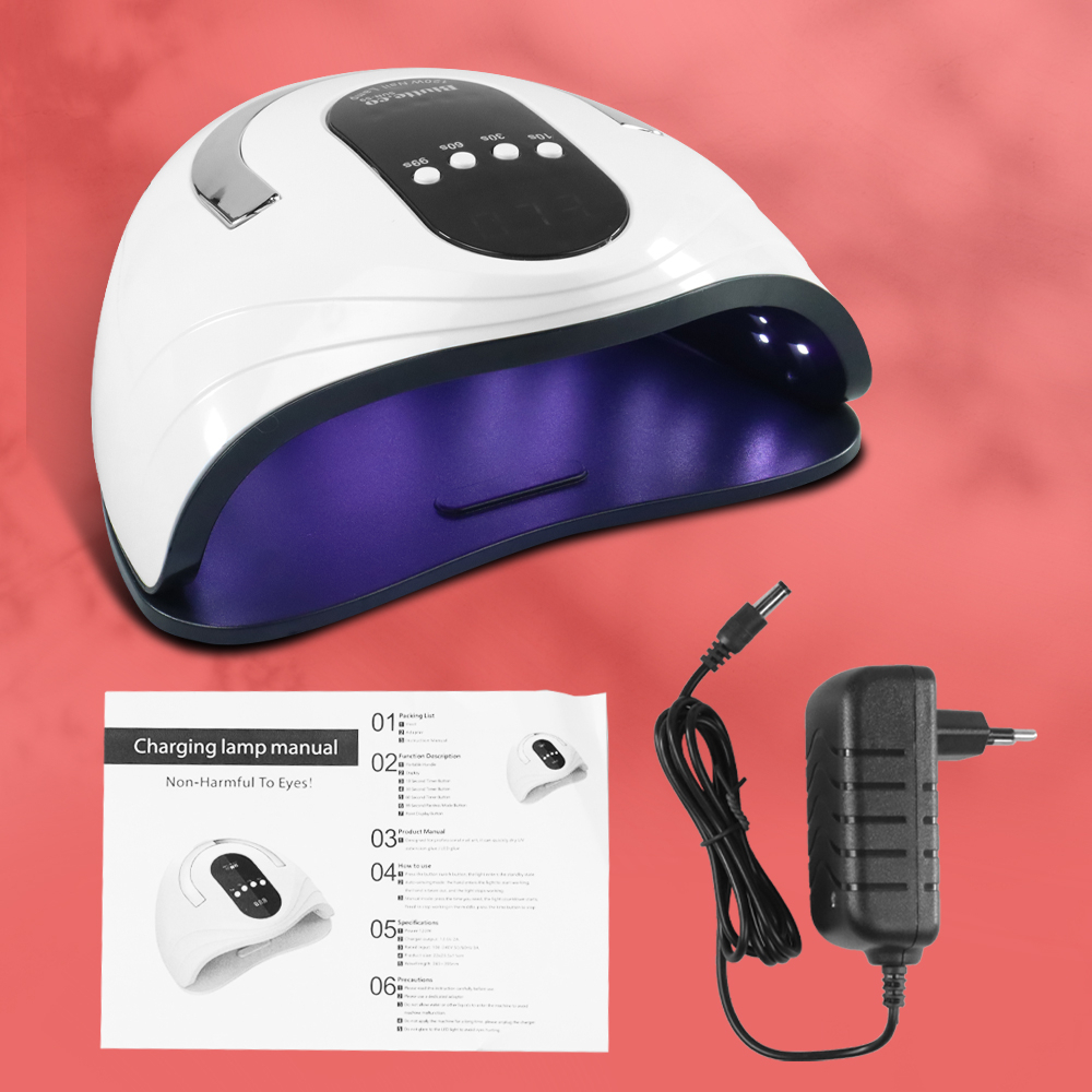 Pengering Kutek Kuku UV LED Nail Dryer 42 LED 120 W - S9 - 7RHR7JWH White