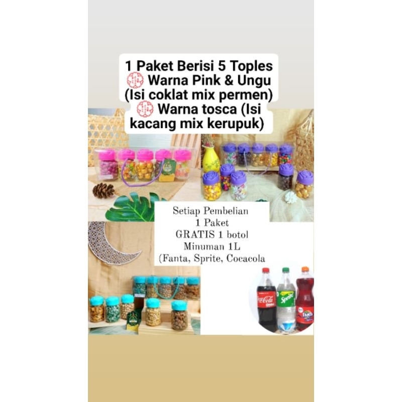 

Candi Rose Mika Coklat dan Permen free minuman slrite/fanta botol 1L