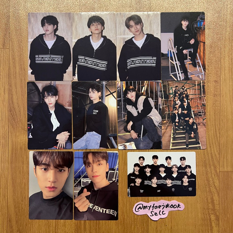 caratland 2022 seventeen trading card tc vernon joshua scoups jun mingyu group the8 minghao jeonghan