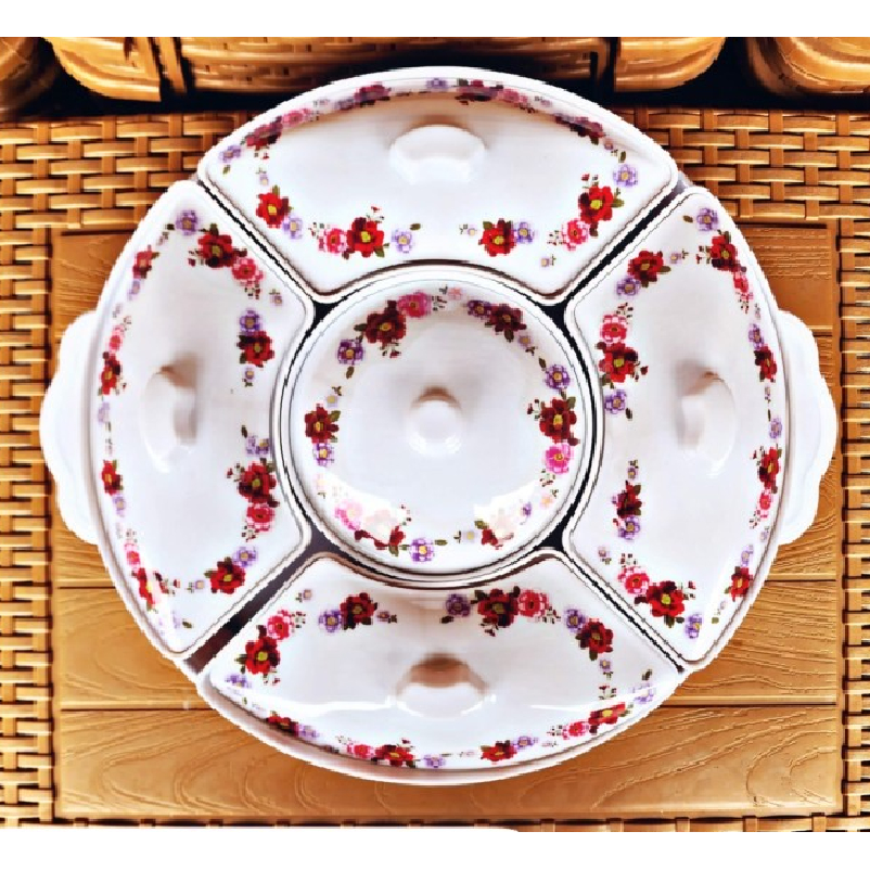 Party Set Melamin | Wadah Tempat Saji Prasmanan Meishing