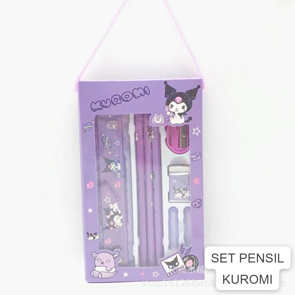 5 IN 1 SET ALAT TULIS SANRIO SET ALAT TULIS SEKOLAH SANRIO ALAT TULIS SEKOLAH LUCU SET PENSIL CINAMOROL SET PENSIL KUROMI SET PENSIL SANRIO KADO ULANG TAHUN ANAK KADO ULANG TAHUN KADO LUCU @banyak