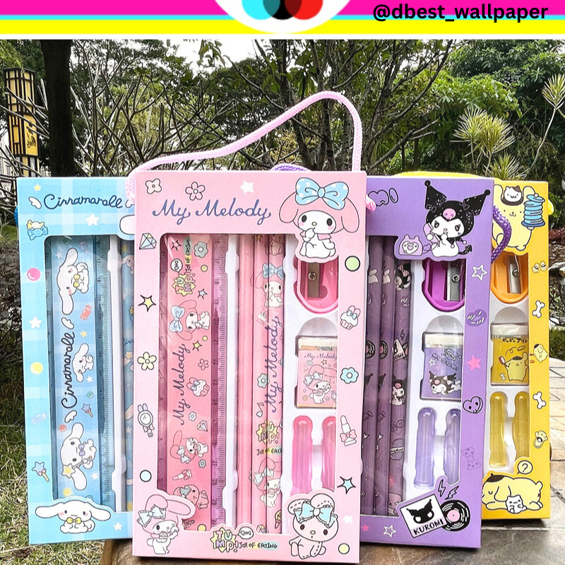

5 IN 1 SET ALAT TULIS SANRIO SET ALAT TULIS SEKOLAH SANRIO ALAT TULIS SEKOLAH LUCU SET PENSIL CINAMOROL SET PENSIL KUROMI SET PENSIL SANRIO KADO ULANG TAHUN ANAK KADO ULANG TAHUN KADO LUCU @dbestwallpaper