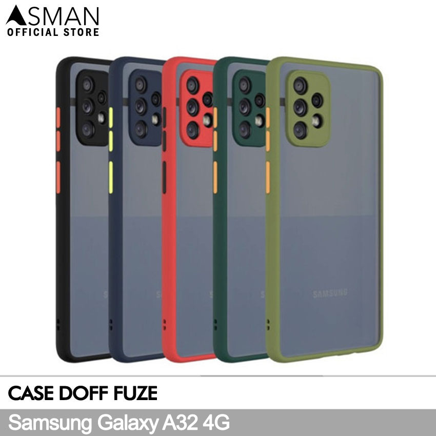 Asman Case Samsung Galaxy A32 4G Fuze Premium Shield Protector