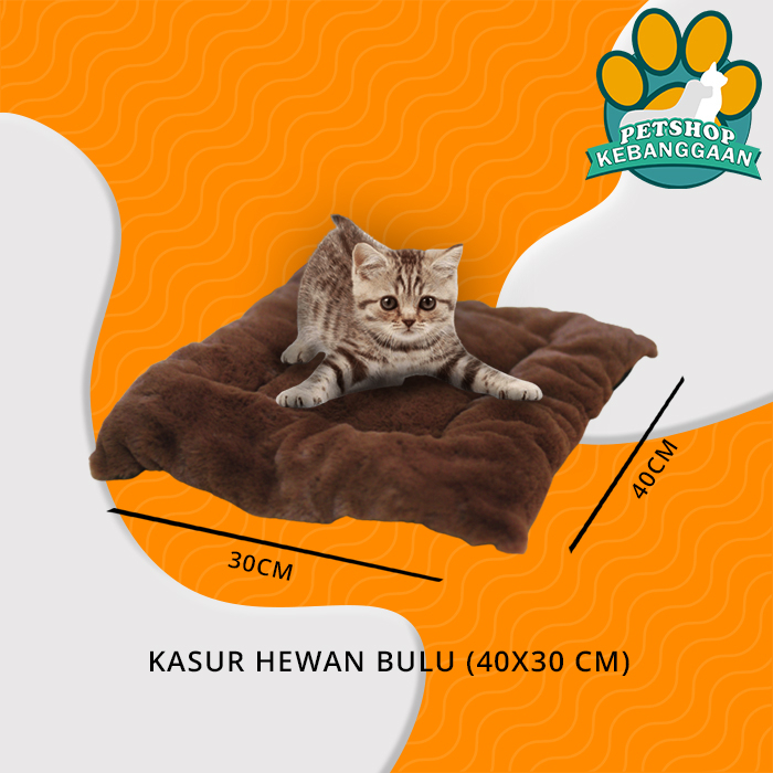 Kasur Tempat TIdur Kucing anjing Bantal Hewan Motif