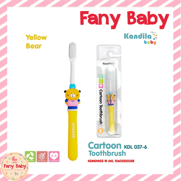 KANDILA BABY CARTOON TOOTHBRUSH / KDL 037-6