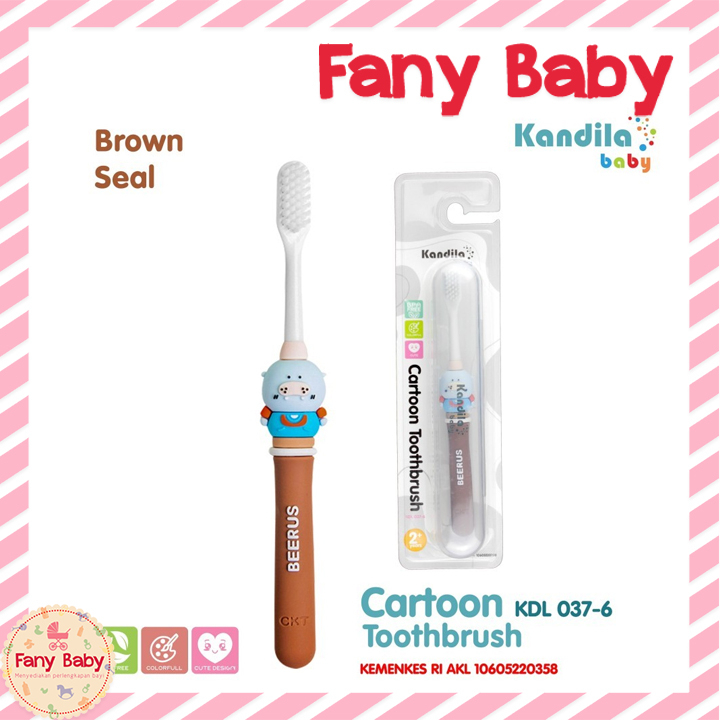 KANDILA BABY CARTOON TOOTHBRUSH / KDL 037-6