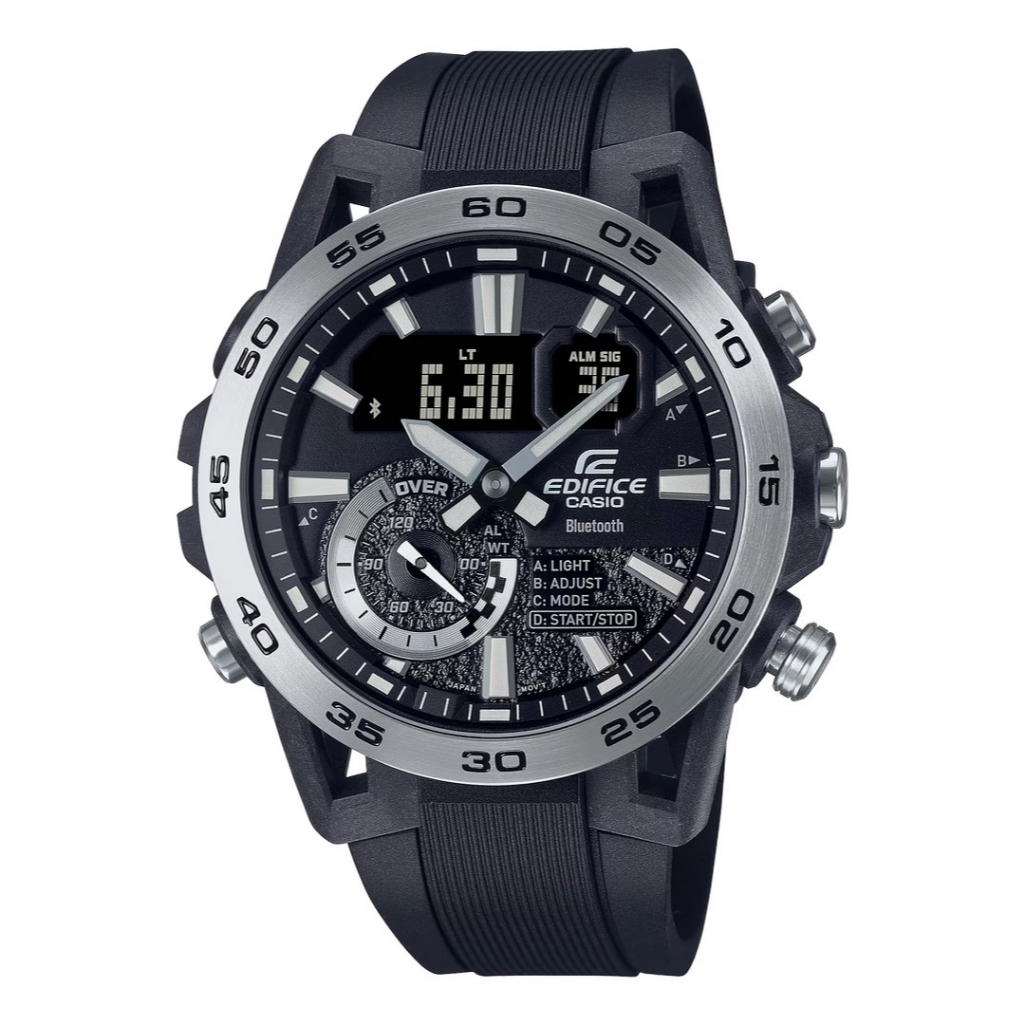 Casio EDIFICE ECB-40P-1ADF Jam Tangan Pria Bluetooth Original