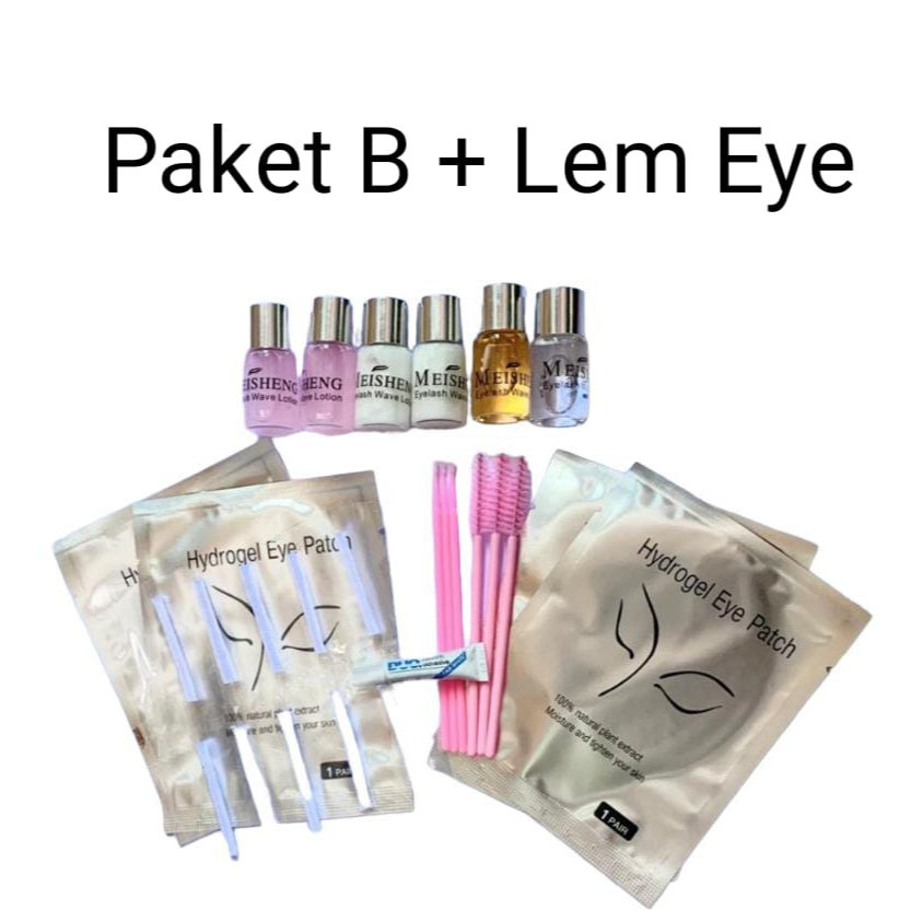 PAKET LASHLIFT PELENTIK BULUMATA meisheng tanpa lem