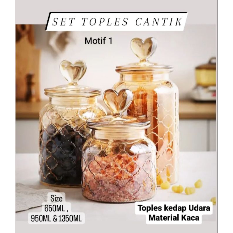 Termurah Toples Cantik Toples Kaca Love Toples Unik Toples Saudi