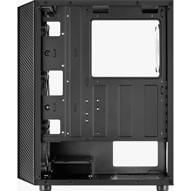 AEROCOOL HIVE FRGB BLACK Tempered Glass Chassis / GAMING CASE