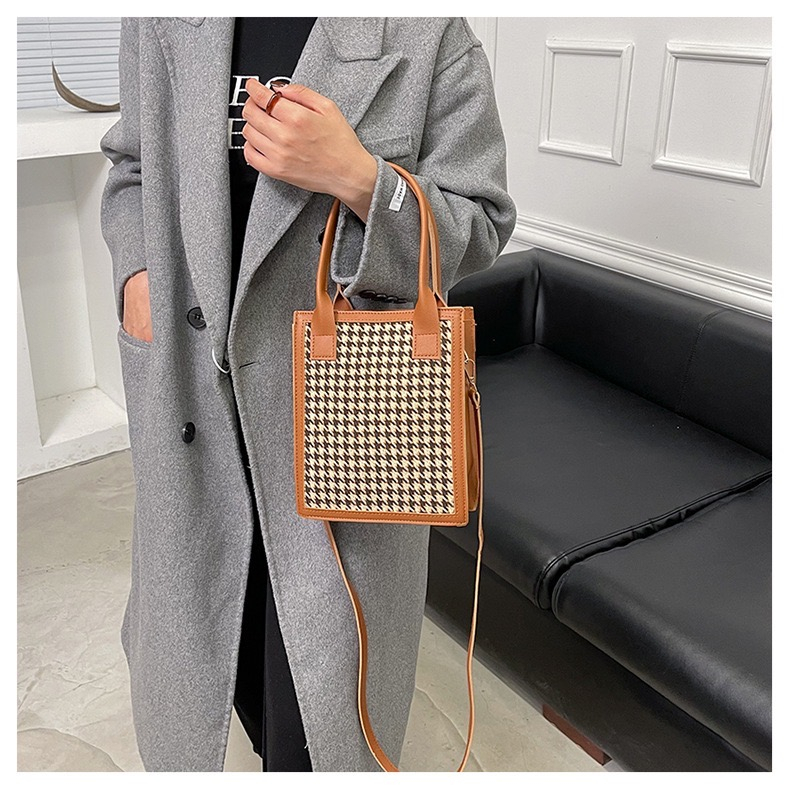 HOUNDSTOOTH KOREAN BAG / TOTE BAG / HAND BAG / SLING BAG