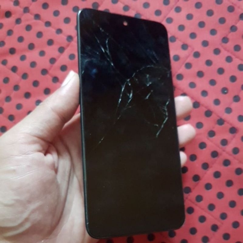 lcd xiaomi redmi 10 plus frame original retak normal