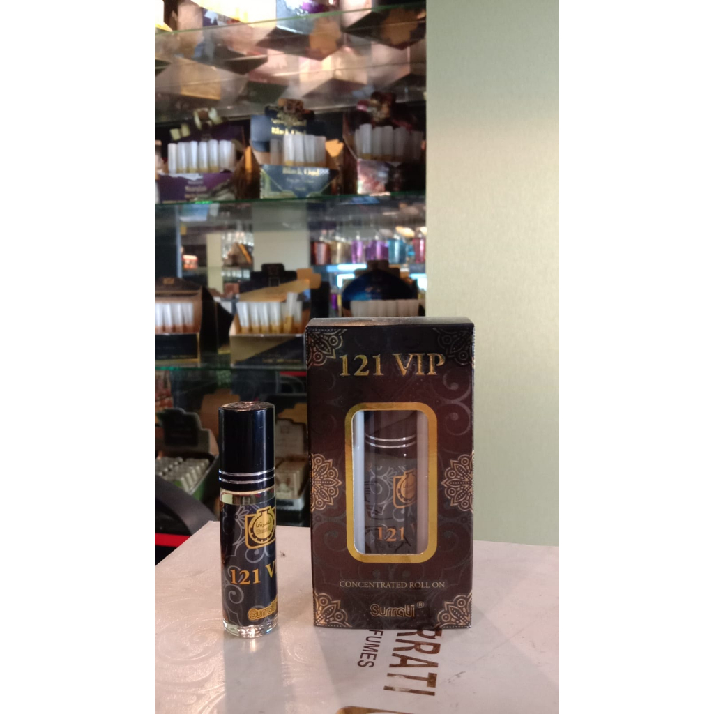 Parfum 121 VIP 6ml Roll On | Parfum Surrati | Surrati Perfumes | Bibit Minyak Wangi