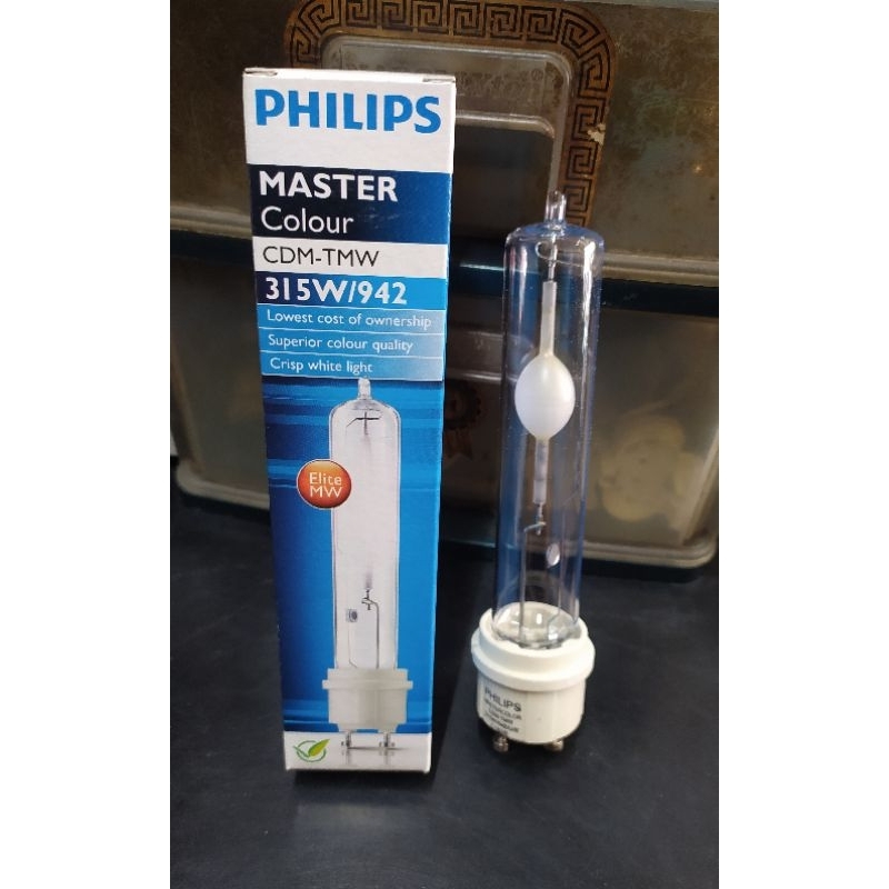 Lampu CDM-TMW 315watt/942 PGZ18 cahaya putih master colour Philips 100% baru dan original