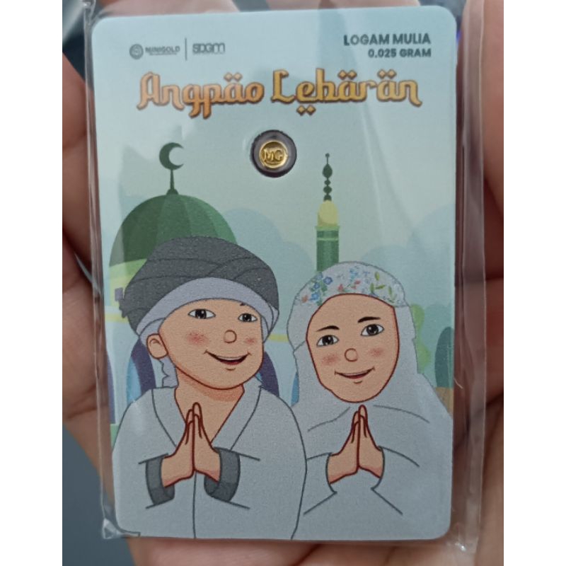 Mini Gold Angpao Lebaran