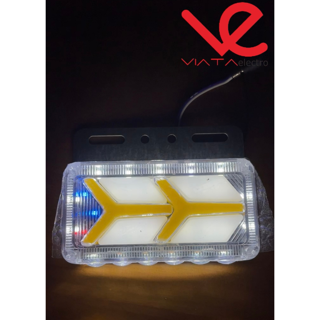 1SET LED BUCK PANAH TRUK 12V / 24V VARIASI MOBIL SEPASANG TRUK MOTOR LED BAK TRUK PANAH