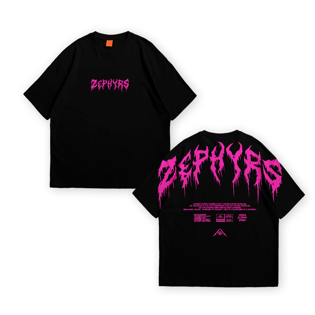 Oversize T-Shirt Kaos ZEPHYRS MAGENTA ROOT