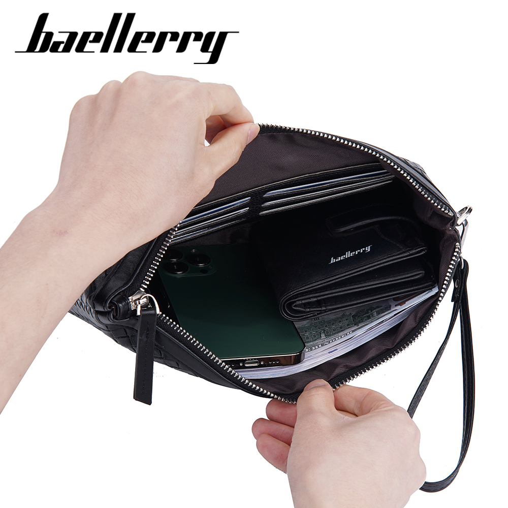 BAELLERRY S1131 Clutch Pria Wanita Bahan Kulit PU Leather Premium WATCHKITE WKOS