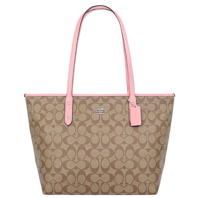 Coach City Zip Tote In Signature (C 58292)