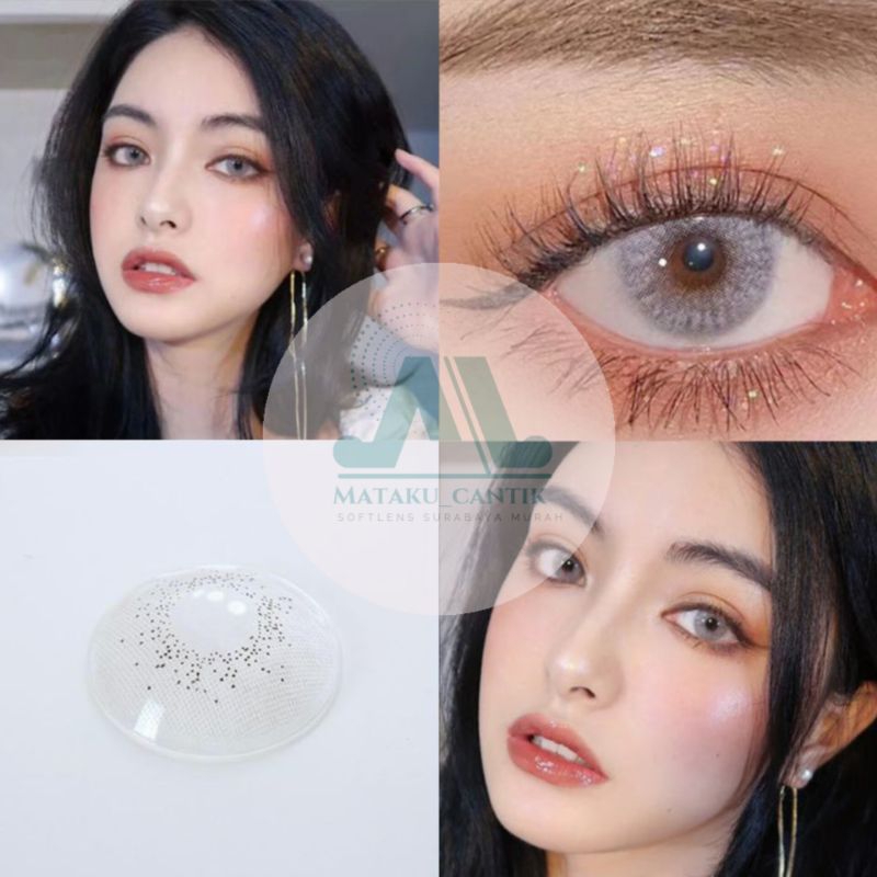 Softlense Light Grey Premium Dianeter 14.5 | Softlens Minus/Normal | Softlens Tanpa Ring | Softlens 