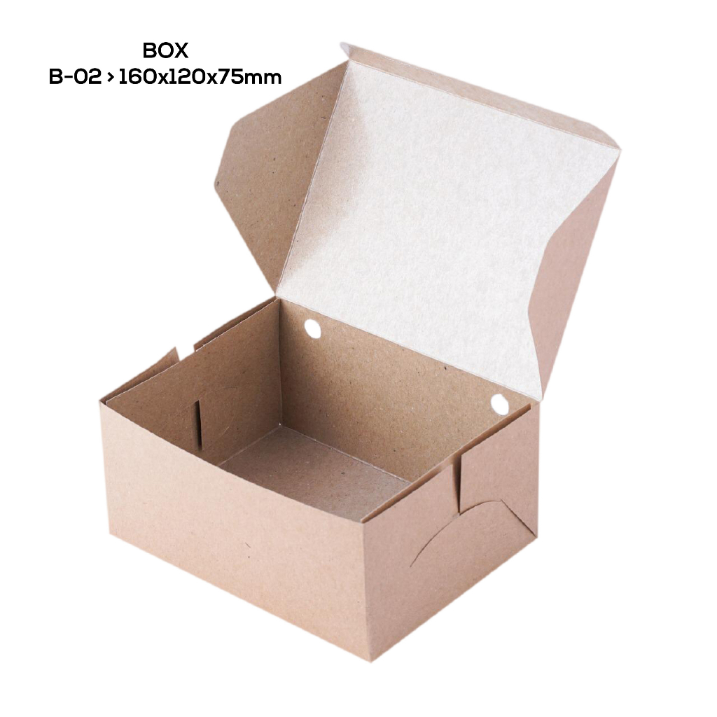 Box Snack Dus Kue Snack Box 16x12 (B2K1-16X12X7.5 Cm)