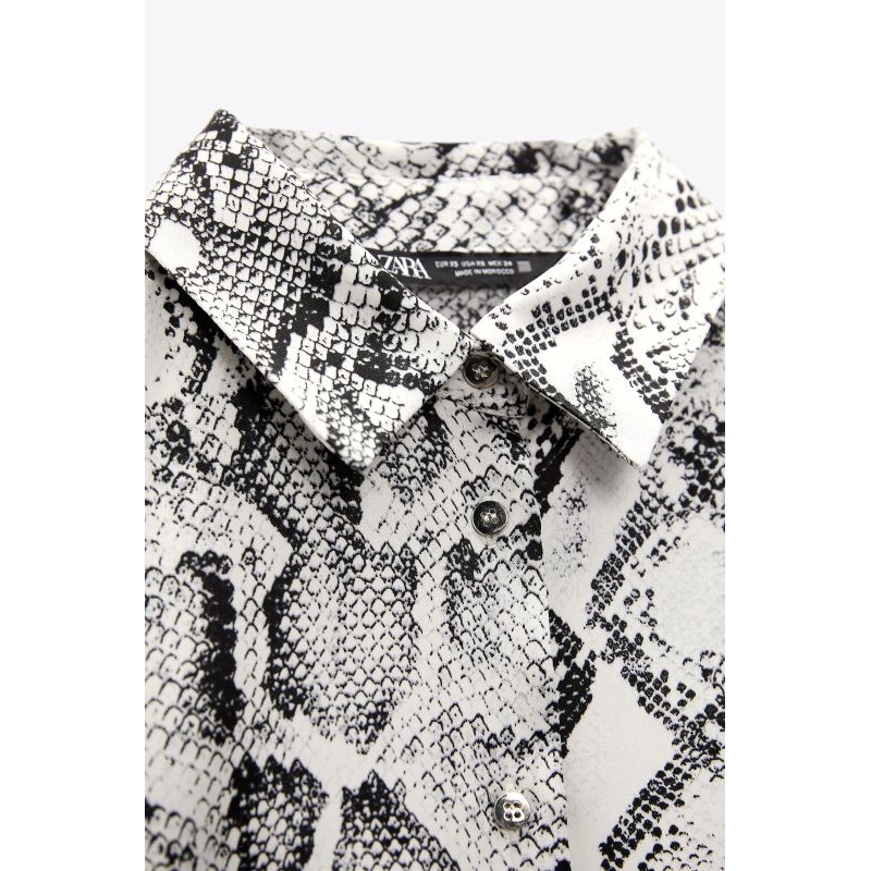 Zrrrrr snake skin blouse