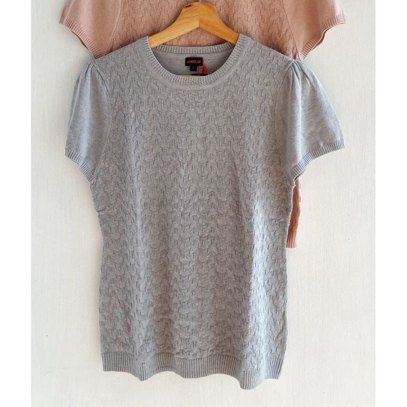 Amelie knit short sleeve