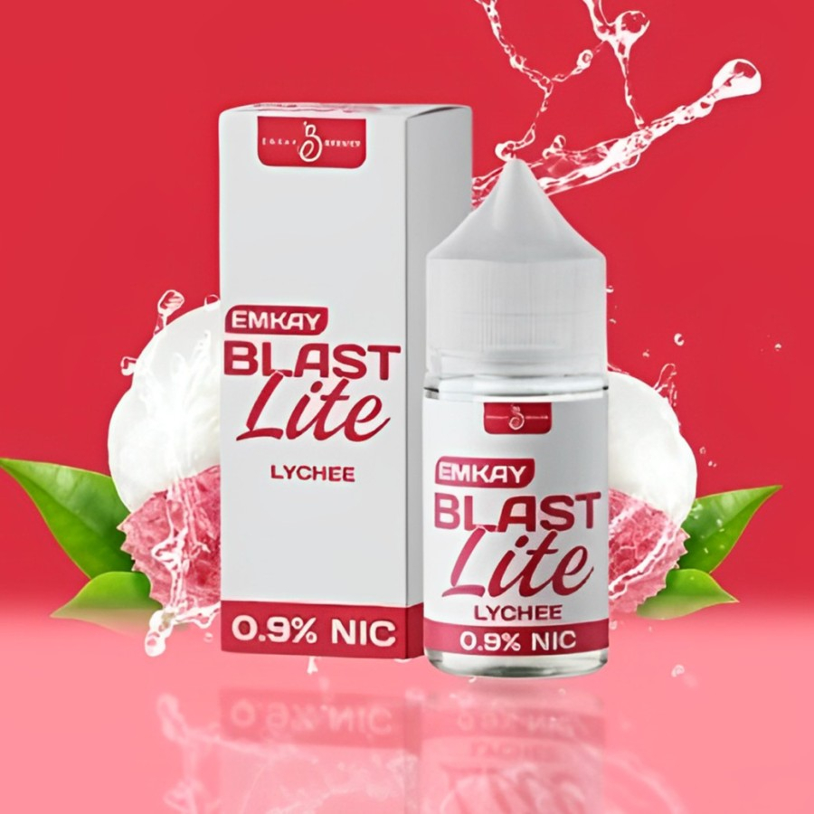 LIQUID EMKAY BLAST LITE LYCHEE - EMKAY BLAST LYCHEE LITE - 30ML