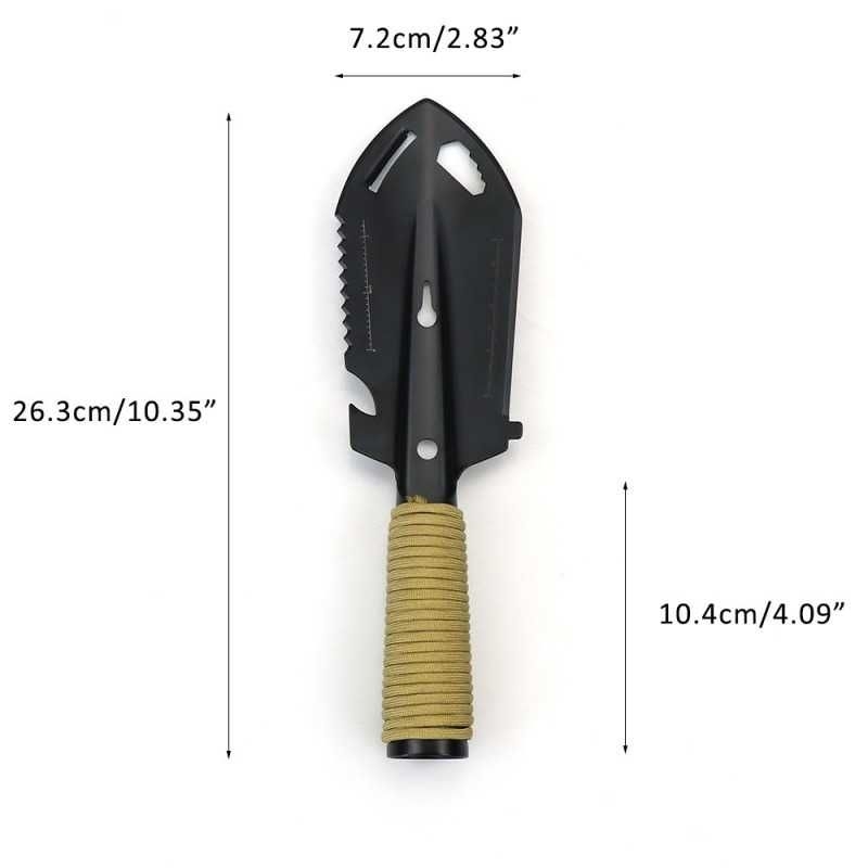 Sekop Camping Survival Outdoor Portable Multifungsi