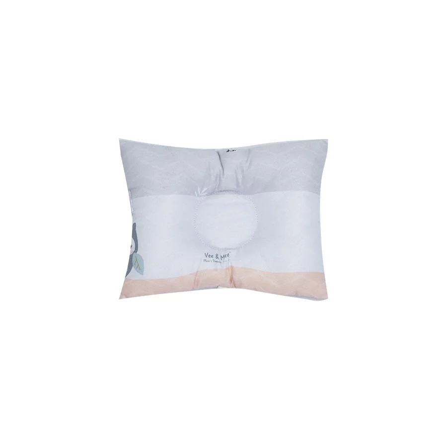 Vee &amp; Mee Nursing Pillow Bantal Menyusui Anti Bakteri + Free Bantal Lengan Owl Series  - VMB 2080