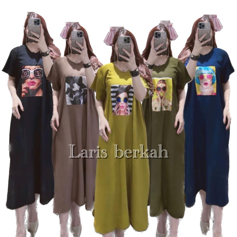 DASTER ANDIN ARAB EMBLEM ALISA || RAYON SUPER GRADE A ORI || KANCING DEPAN FULL BUSU &amp; BUMIL LD 110