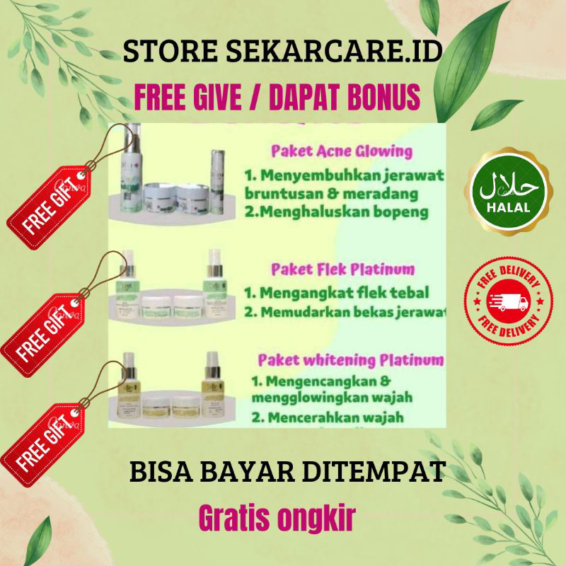 ( FREE HADIAH )ORLIN BEAUTY / ORLIN BEAUTY SKINCARE / ORLIN SKINCARE / PUTIH GLOWING 10HARI