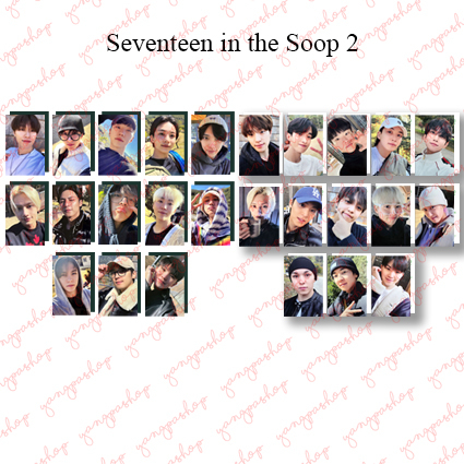 [PO / SET] SEVENTEEN IN THE SOOP 2 SVTN PHOTOCARD FAN MADE UNOFFICIAL YANGPASHOP MINGYU JEONGHAN SCO