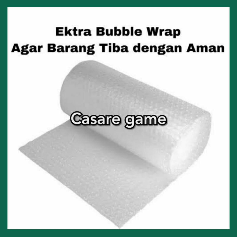 Tambah Buble Wrap + Dus Packing