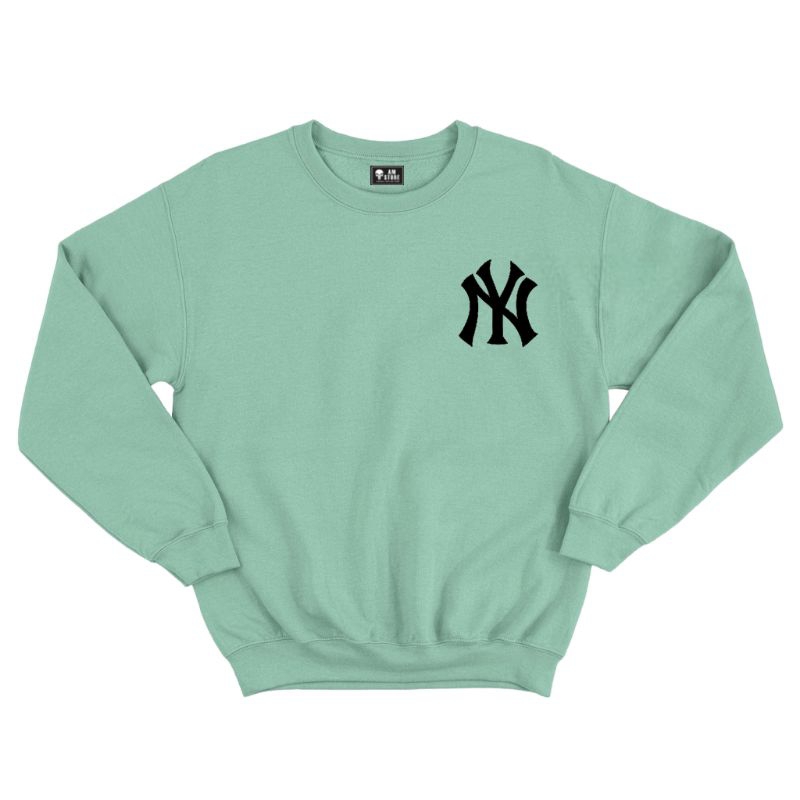 AMSTORE- Sweater crewneck Logo NY jumbo bigsize cowok cewek size xxxl xxxxl xxxxxl